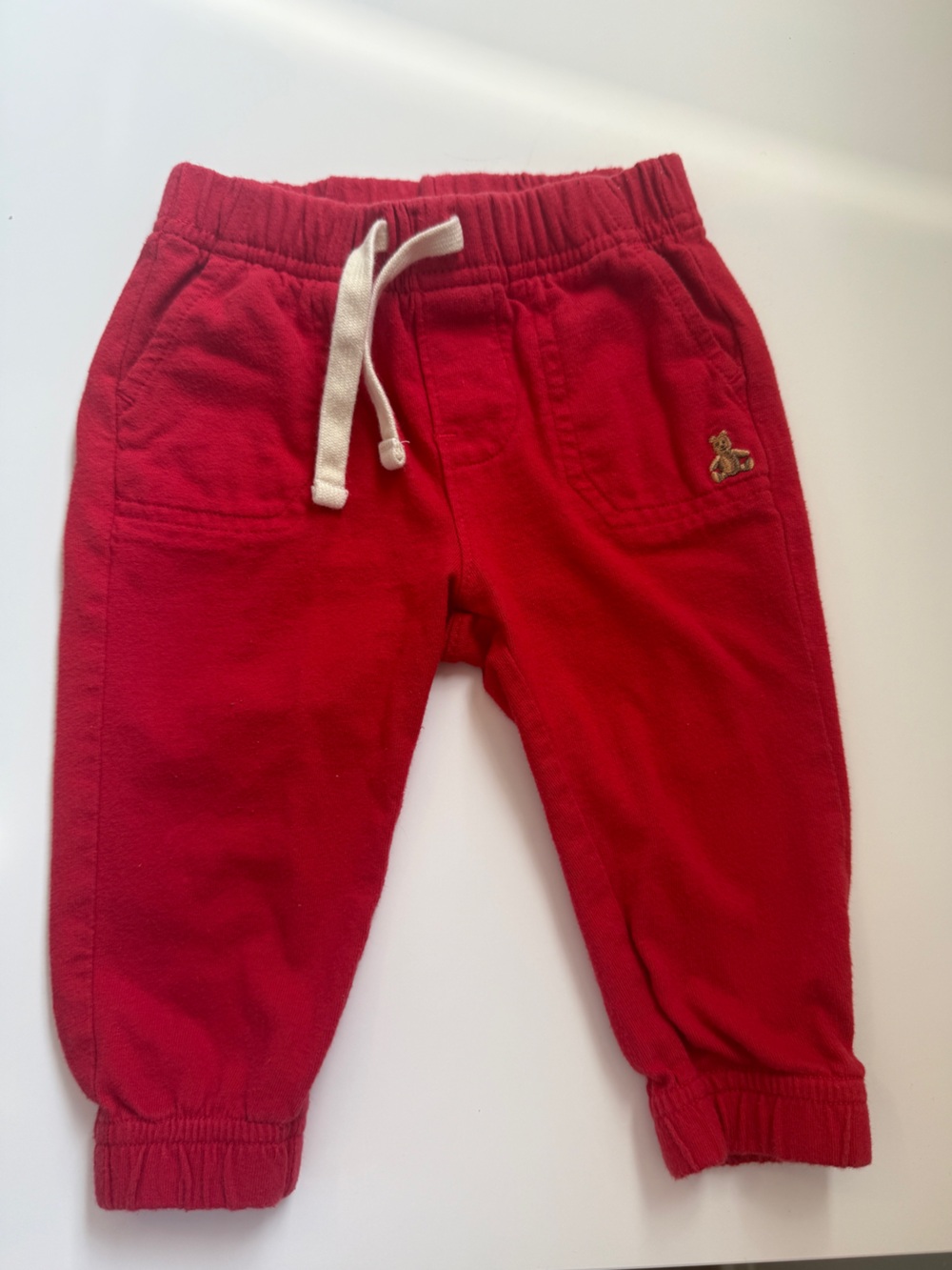 Baby Gap Red Jogger Pants 6-12M
